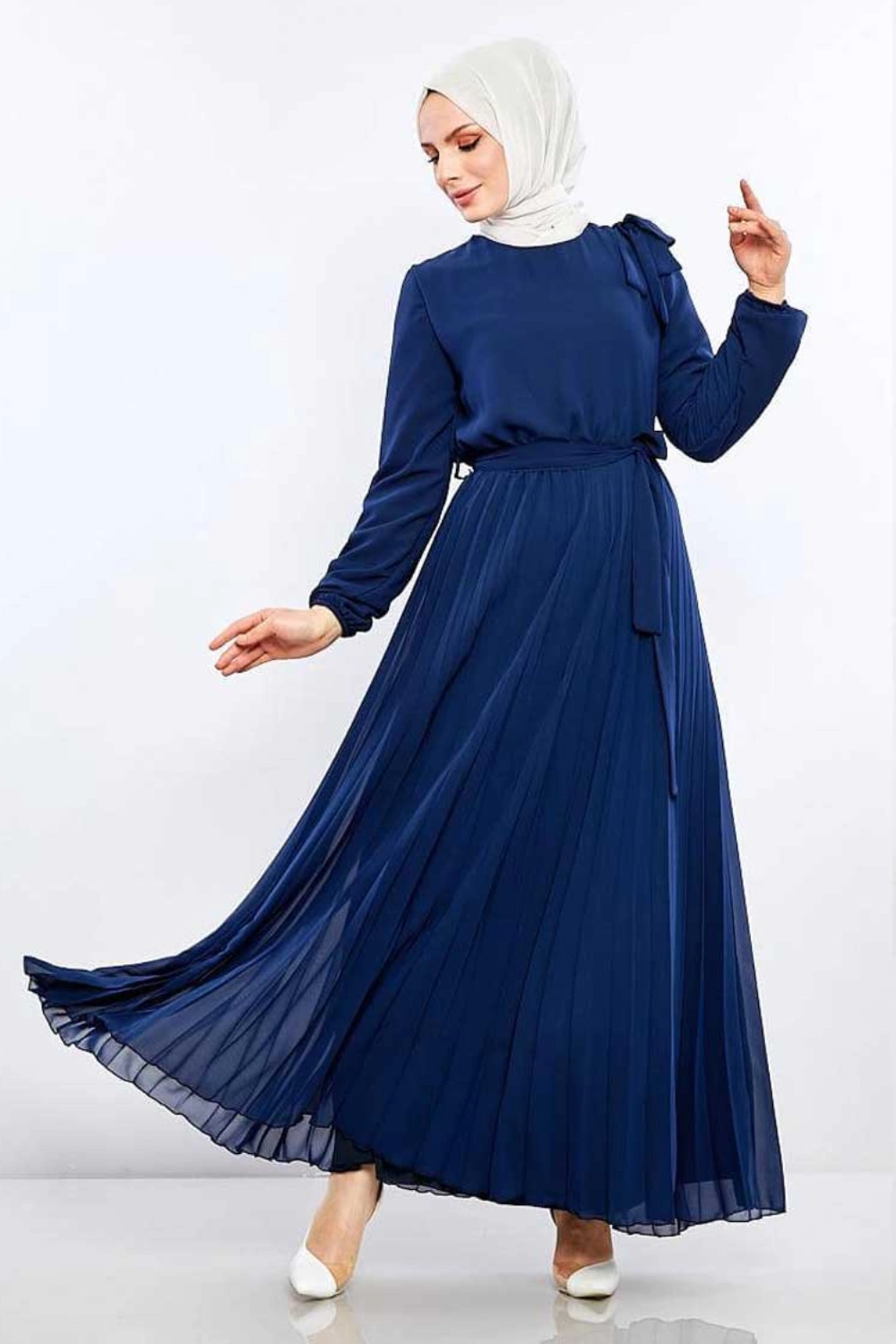 Zainab Pleated Dress