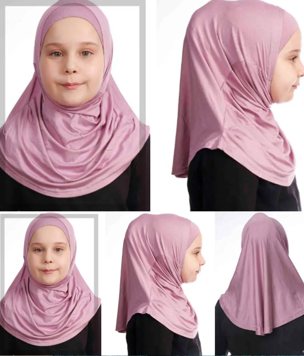 Kids 2 Piece Lycra Hijab