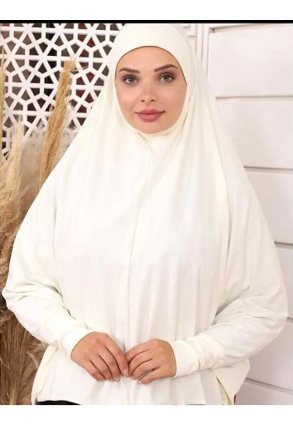 Lycra Long Prayer Hijab