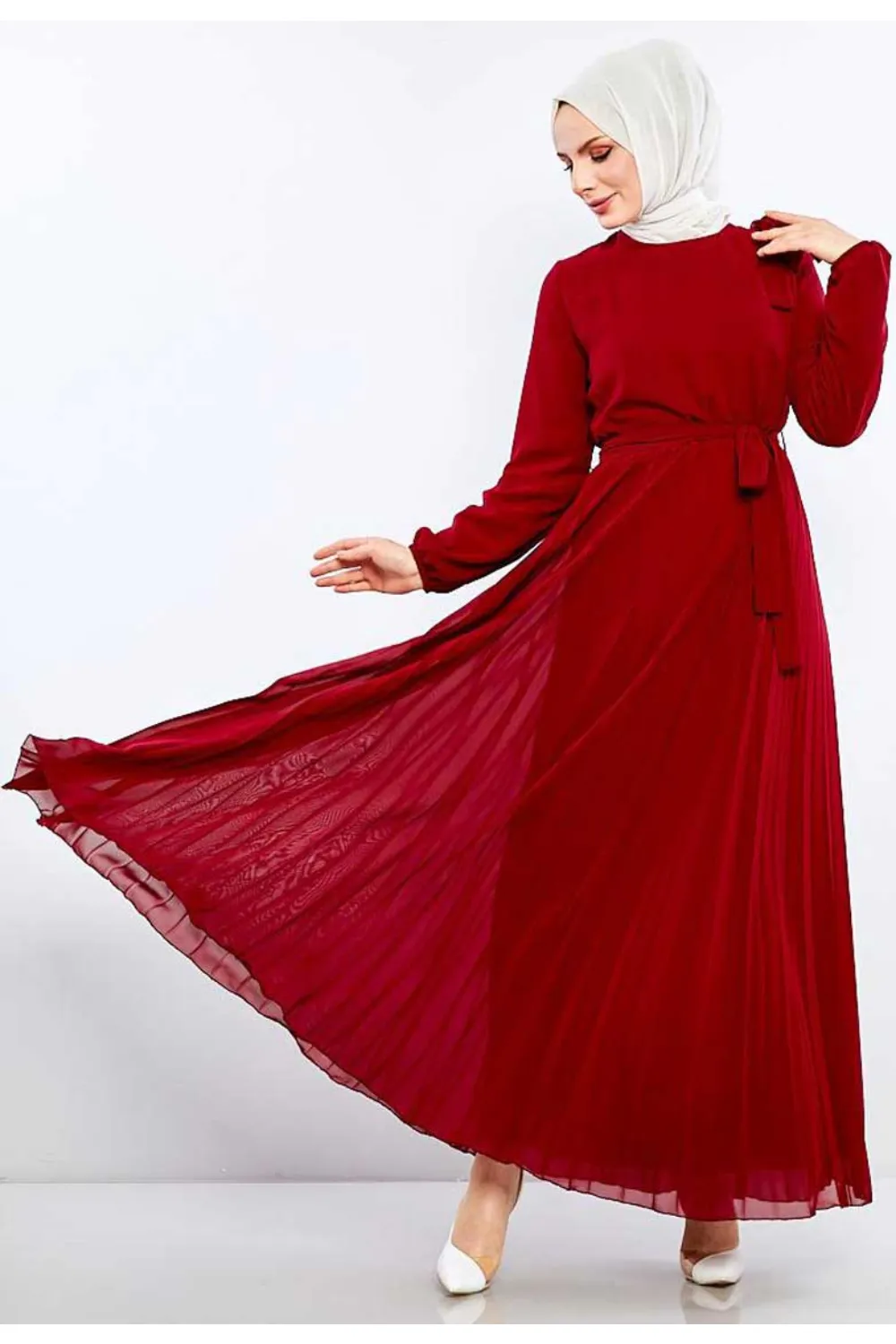 Marwa Pleated Dress