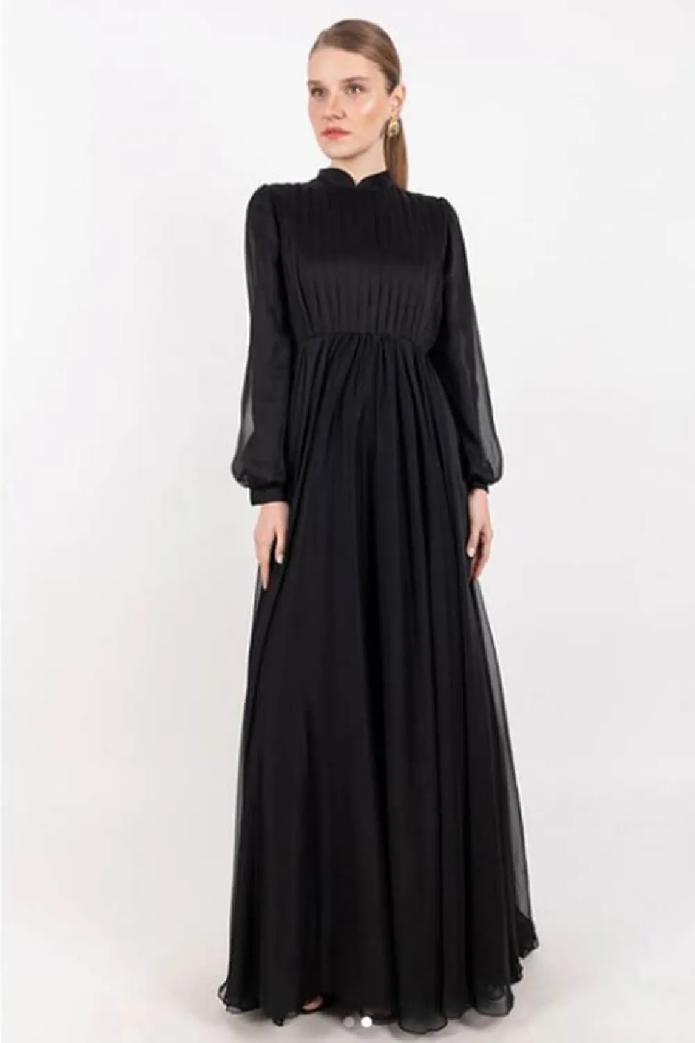 Mauli Black Semi Formal Dress