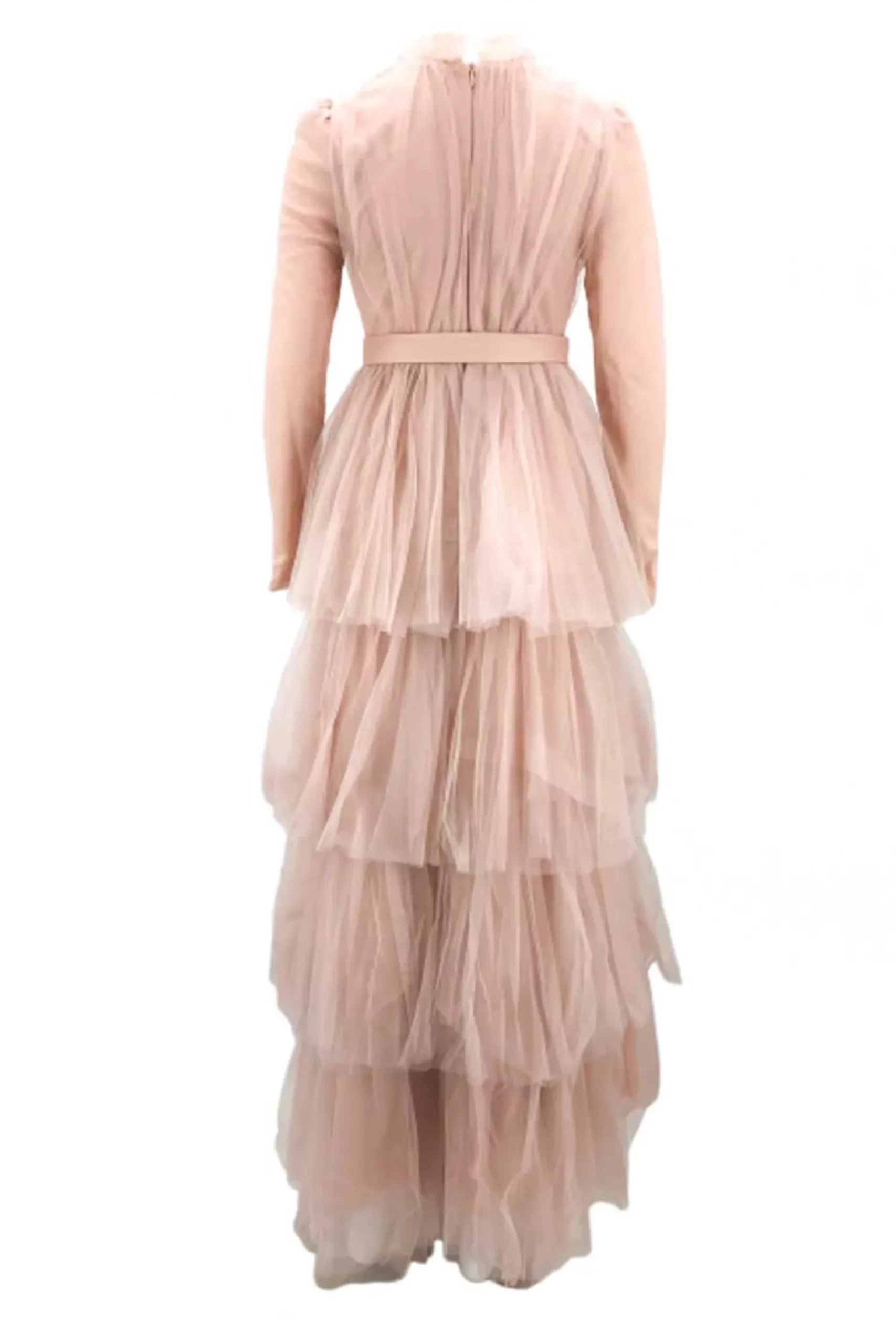 Isra Pink Semi Formal Dress